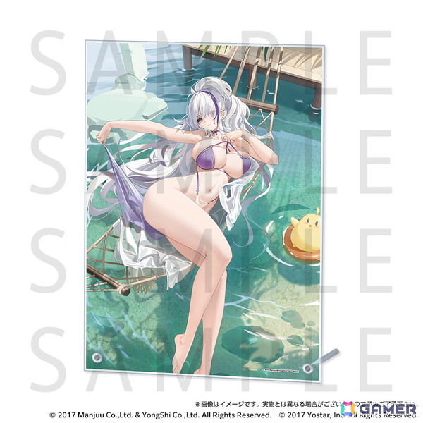「アズールレーン サマーフェア2025 POP UP STORE」7月25日より開催！テーマは「水着と濡髪」の画像33