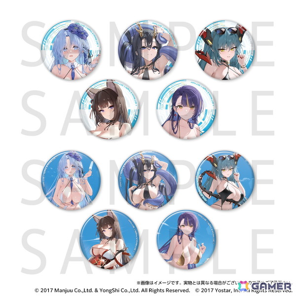 「アズールレーン サマーフェア2025 POP UP STORE」7月25日より開催！テーマは「水着と濡髪」の画像49