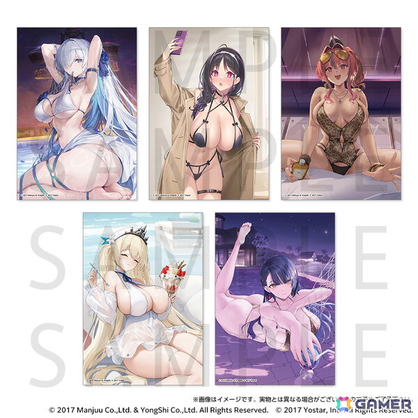 「アズールレーン サマーフェア2025 POP UP STORE」7月25日より開催！テーマは「水着と濡髪」の画像52
