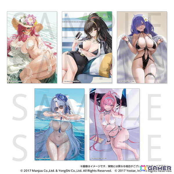 「アズールレーン サマーフェア2025 POP UP STORE」7月25日より開催！テーマは「水着と濡髪」の画像54