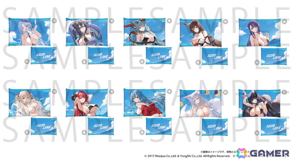 「アズールレーン サマーフェア2025 POP UP STORE」7月25日より開催！テーマは「水着と濡髪」の画像8