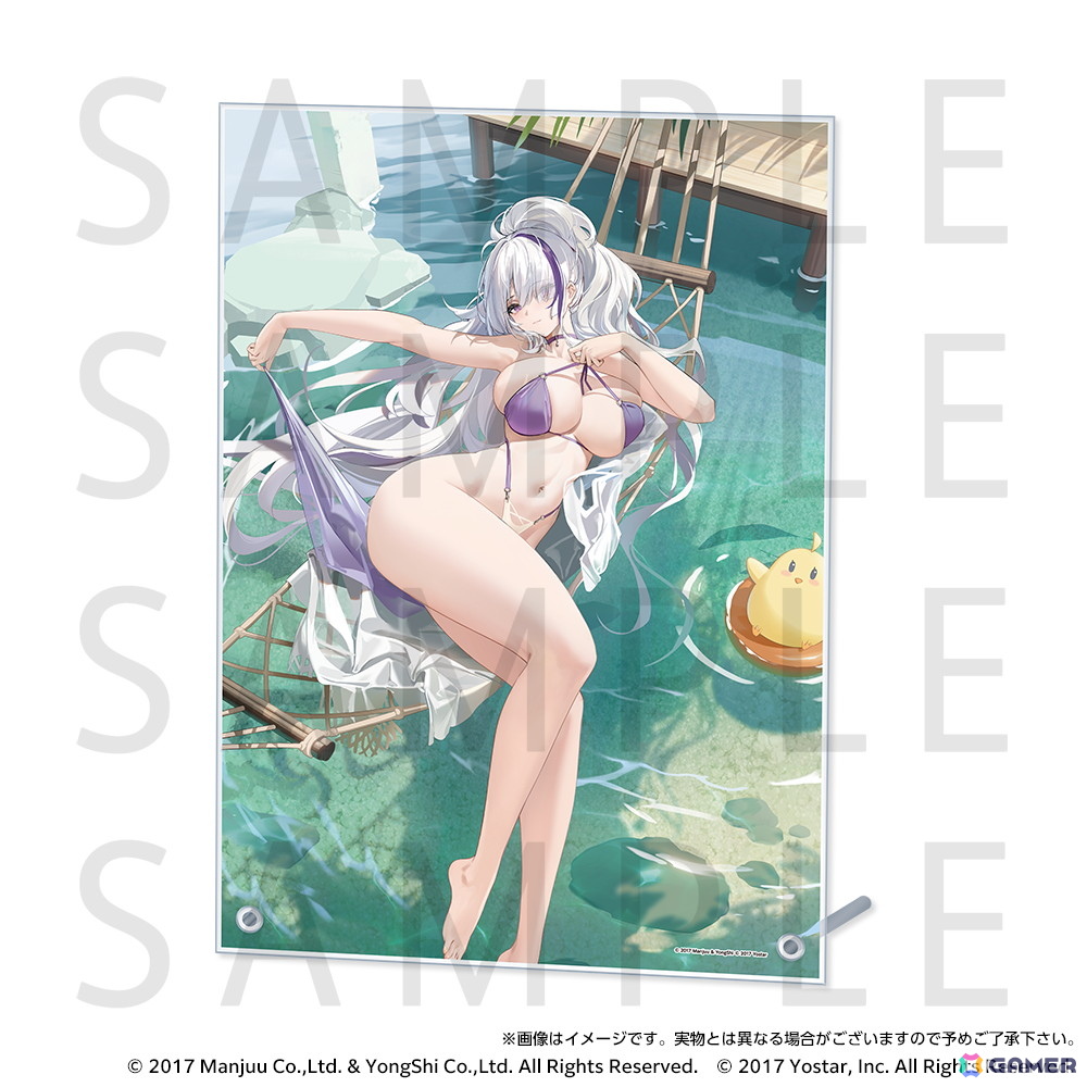 「アズールレーン サマーフェア2025 POP UP STORE」7月25日より開催！テーマは「水着と濡髪」の画像33