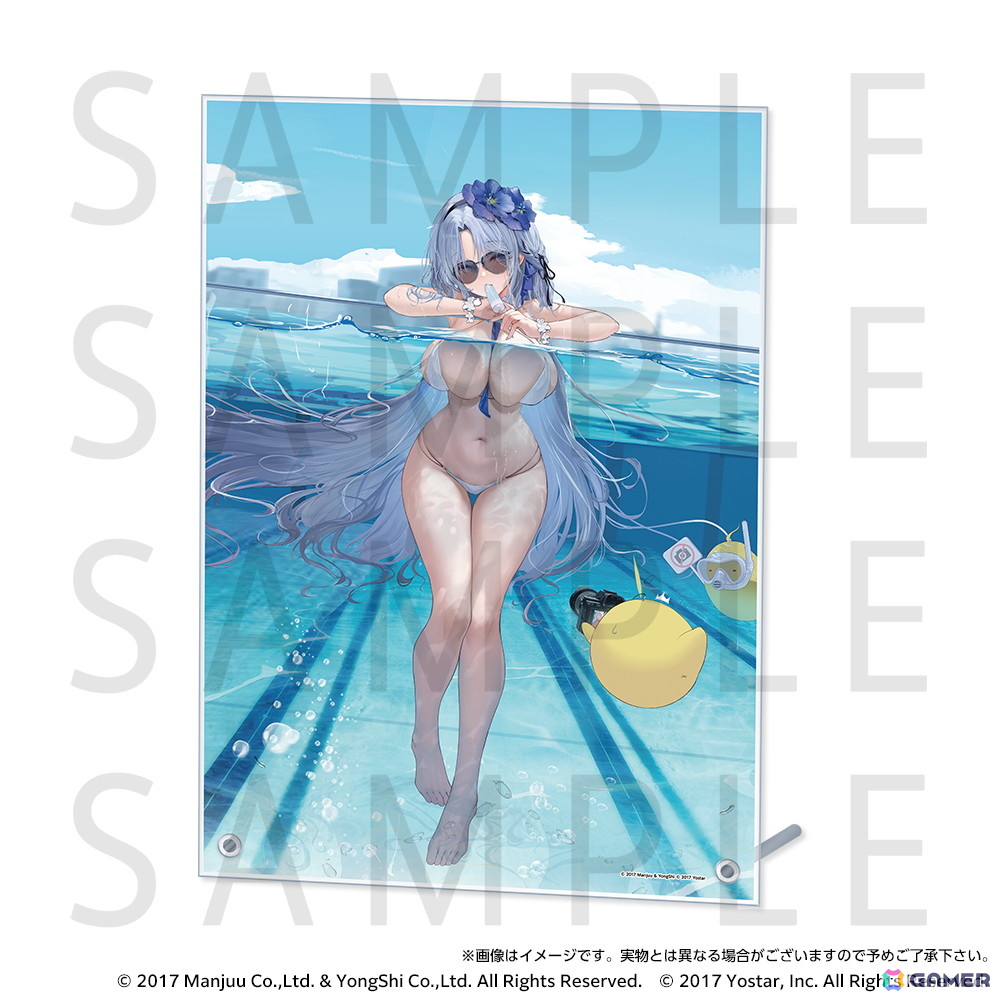 「アズールレーン サマーフェア2025 POP UP STORE」7月25日より開催！テーマは「水着と濡髪」の画像34