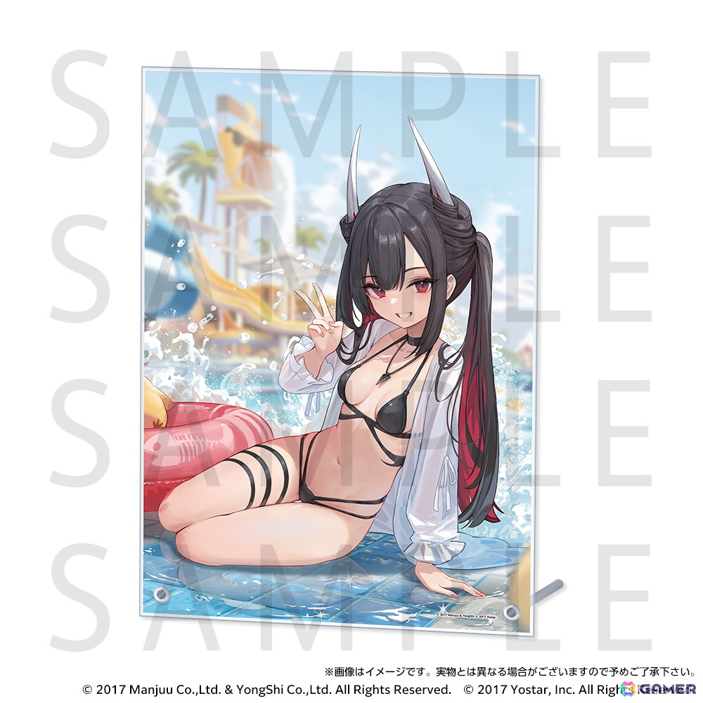 「アズールレーン サマーフェア2025 POP UP STORE」7月25日より開催！テーマは「水着と濡髪」の画像35
