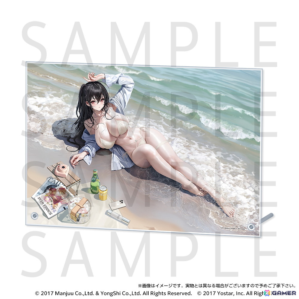 「アズールレーン サマーフェア2025 POP UP STORE」7月25日より開催！テーマは「水着と濡髪」の画像37