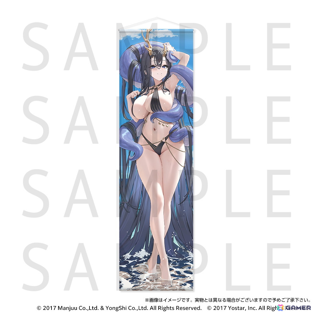 「アズールレーン サマーフェア2025 POP UP STORE」7月25日より開催！テーマは「水着と濡髪」の画像4