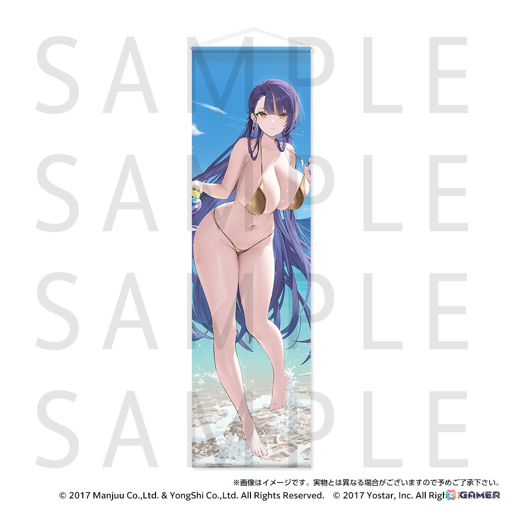 「アズールレーン サマーフェア2025 POP UP STORE」7月25日より開催！テーマは「水着と濡髪」の画像7