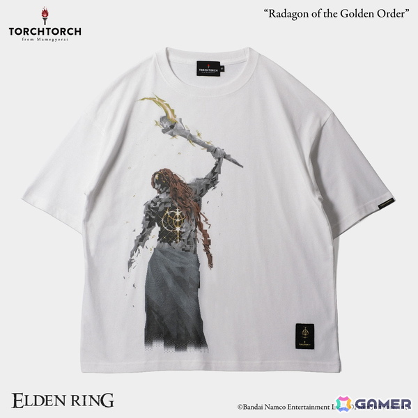 ELDEN RING」とTORCH TORCHのコラボTシャツに「黄金律、ラダゴン」が