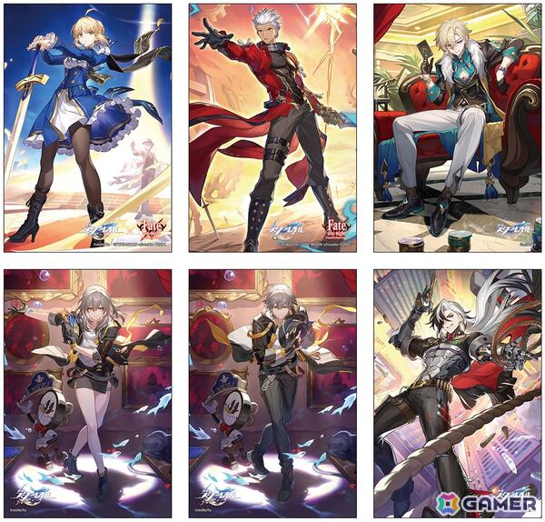「崩壊：スターレイル」と「Fate/stay night ［Unlimited Blade Works］」のコラボ記念フェアが7月19日よりアニメイトで開催！の画像2