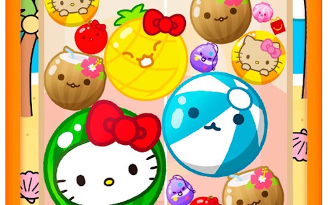 「スイカゲーム」がハローキティ仕様に！マクドナルドのハッピーセットとコラボした「ハローキティのハッピースイカゲーム」が7月11日より登場