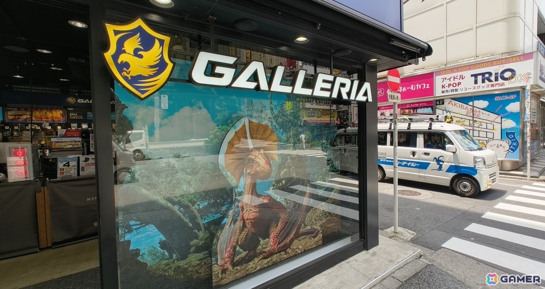 「GALLERIA esports Lounge」と「モンスターハンターワイルズ」のコラボイベントが開催!イャンクックのパネルなど店舗がモンハン仕様にの画像