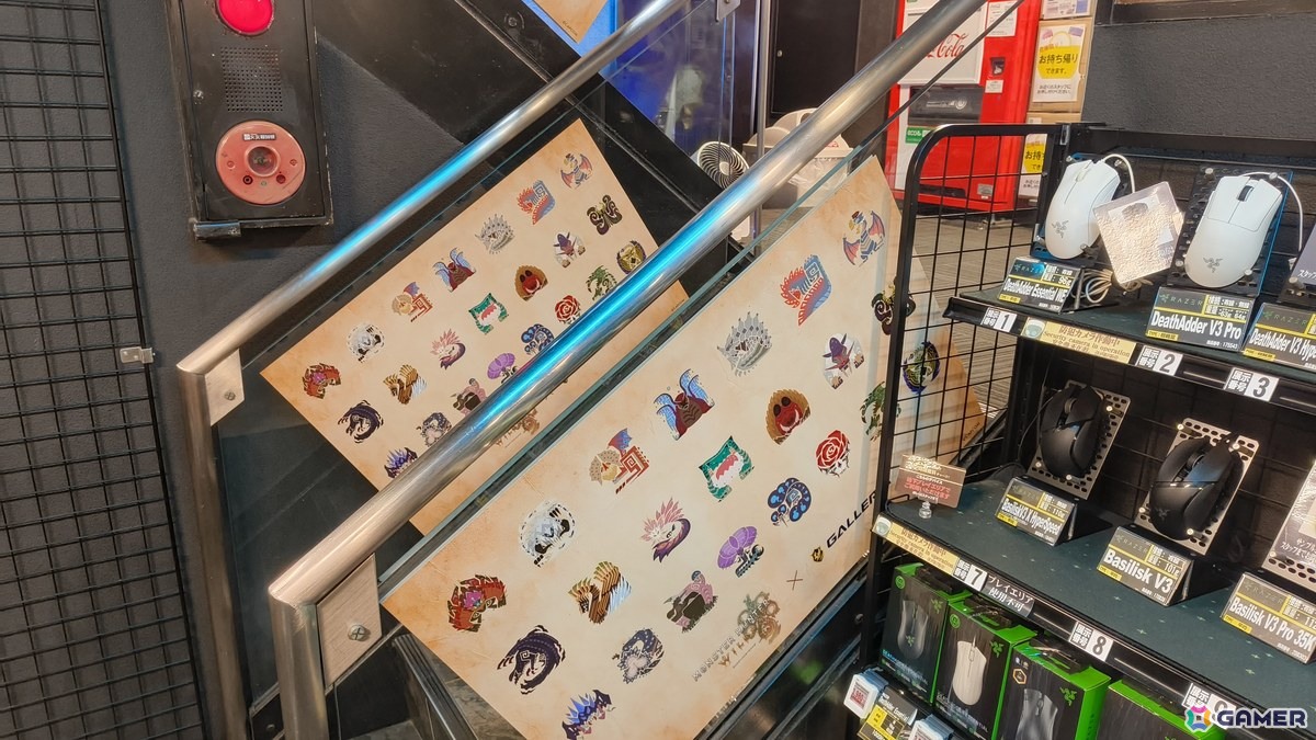 「GALLERIA esports Lounge」と「モンスターハンターワイルズ」のコラボイベントが開催!イャンクックのパネルなど店舗がモンハン仕様にの画像