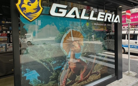 「GALLERIA esports Lounge」と「モンスターハンターワイルズ」のコラボイベントが開催！イャンクックのパネルなど店舗がモンハン仕様に
