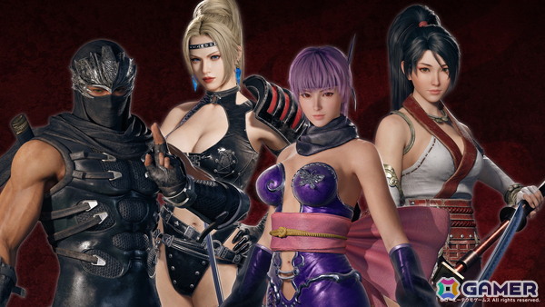 「無双アビス」に「NINJA GAIDEN」シリーズよりリュウ・ハヤブサ、あやね、レイチェル、紅葉が登場！の画像1