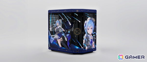 hololive所属VTuberタレント・星街すいせいさんとコラボしたPCケースとキーキャップ＆マウスパッドの発売日が7月5日に決定！の画像2