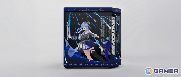 hololive所属VTuberタレント・星街すいせいさんとコラボしたPCケースとキーキャップ＆マウスパッドの発売日が7月5日に決定！の画像3