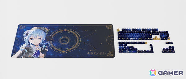 hololive所属VTuberタレント・星街すいせいさんとコラボしたPCケースとキーキャップ＆マウスパッドの発売日が7月5日に決定！の画像5