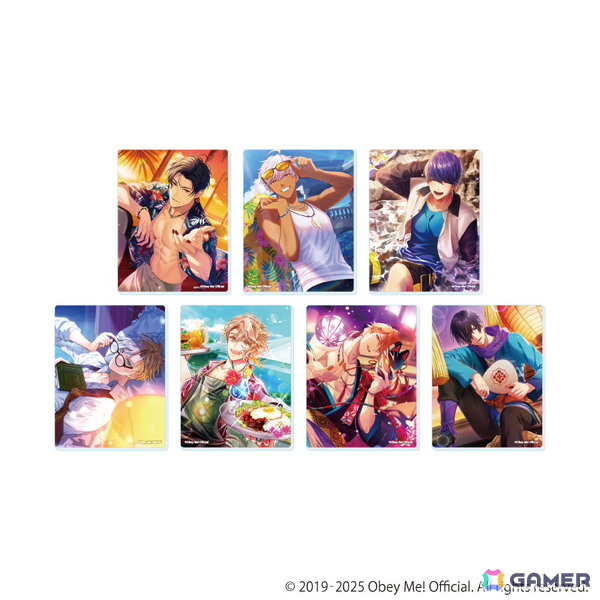 「Obey Me! Nightbringer」の新作グッズが「eeo Store online」にて先行販売！ルシファーたちイケメン悪魔が妖怪になった“百鬼夜行”テーマのレトロアートもの画像4