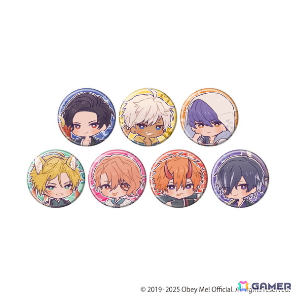 「Obey Me! Nightbringer」の新作グッズが「eeo Store online」にて先行販売！ルシファーたちイケメン悪魔が妖怪になった“百鬼夜行”テーマのレトロアートもの画像7