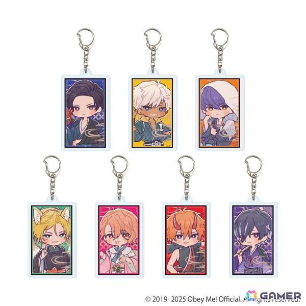 「Obey Me! Nightbringer」の新作グッズが「eeo Store online」にて先行販売！ルシファーたちイケメン悪魔が妖怪になった“百鬼夜行”テーマのレトロアートもの画像9