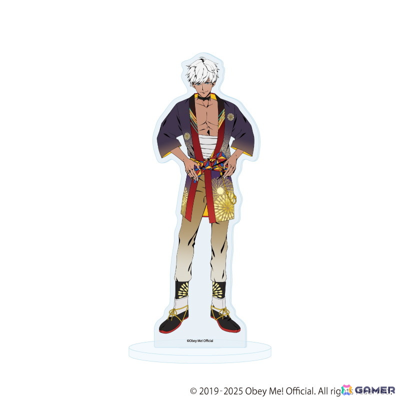 「Obey Me! Nightbringer」の新作グッズが「eeo Store online」にて先行販売！ルシファーたちイケメン悪魔が妖怪になった“百鬼夜行”テーマのレトロアートもの画像