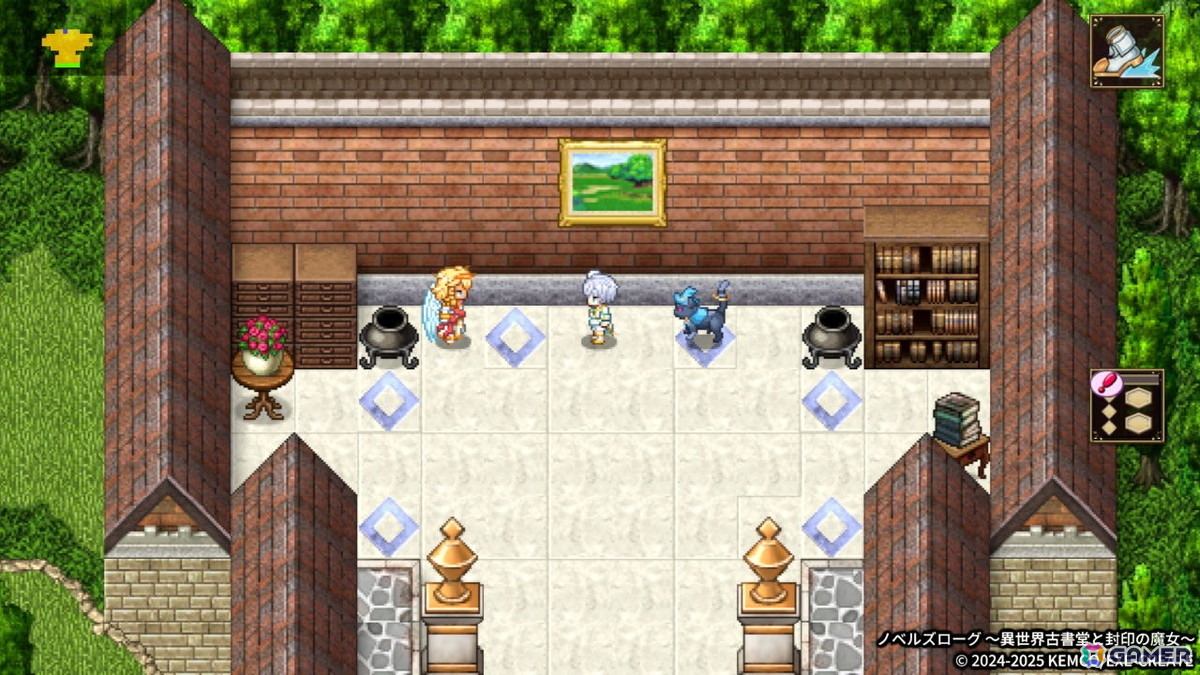 デッキ構築型ローグライクRPG「ノベルズローグ～異世界古書堂と封印の魔女～」のコンソール・Steam版が発売！4冊の本の世界を巡る物語が楽しめるの画像4