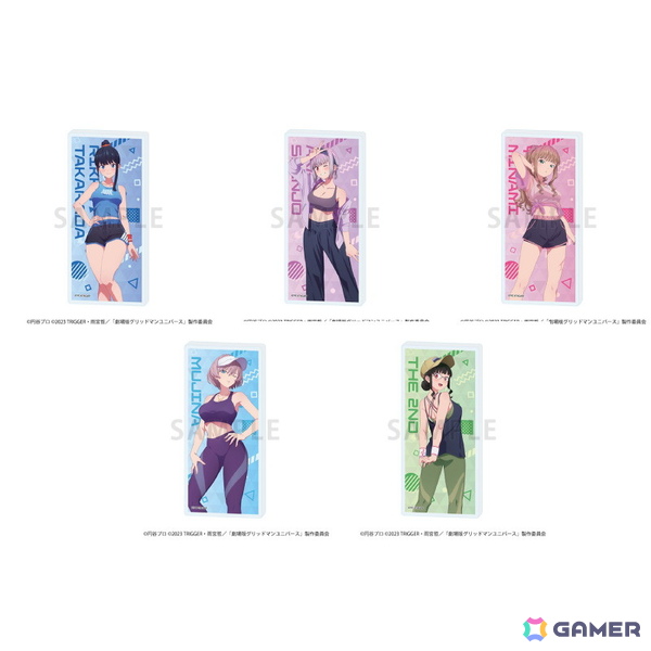 「グリッドマン ユニバース POP UP SHOP in ゲーマーズ」が7月26日より開催！スポーツウェア姿のイラストを使用したグッズがラインナップの画像10