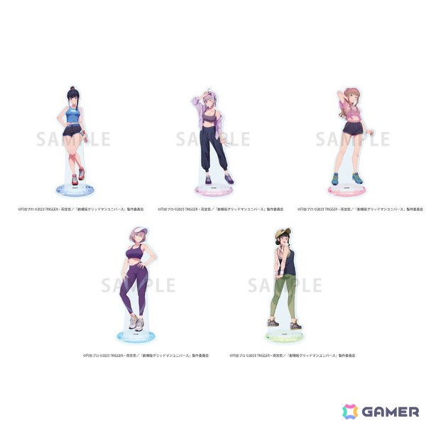 「グリッドマン ユニバース POP UP SHOP in ゲーマーズ」が7月26日より開催！スポーツウェア姿のイラストを使用したグッズがラインナップの画像9