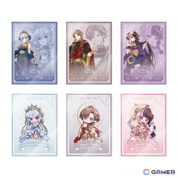 葉加瀬冬雪さん、夜見れなさん、加賀美ハヤトさんによる“SMC組”の6周年記念グッズがにじさんじオフィシャルストアで販売開始！の画像7