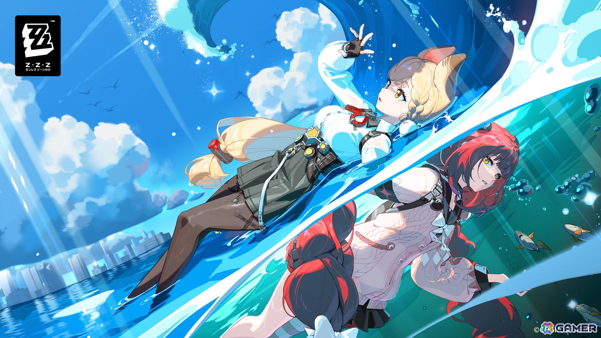 「ゼンレスゾーンゼロ」Ver.2.1「遅れてきた波の花たちに」が7月16日にリリース!浮波柚葉(CV:長谷川育美)、アリス・タイムフィールド(CV:田中美海)が登場の画像