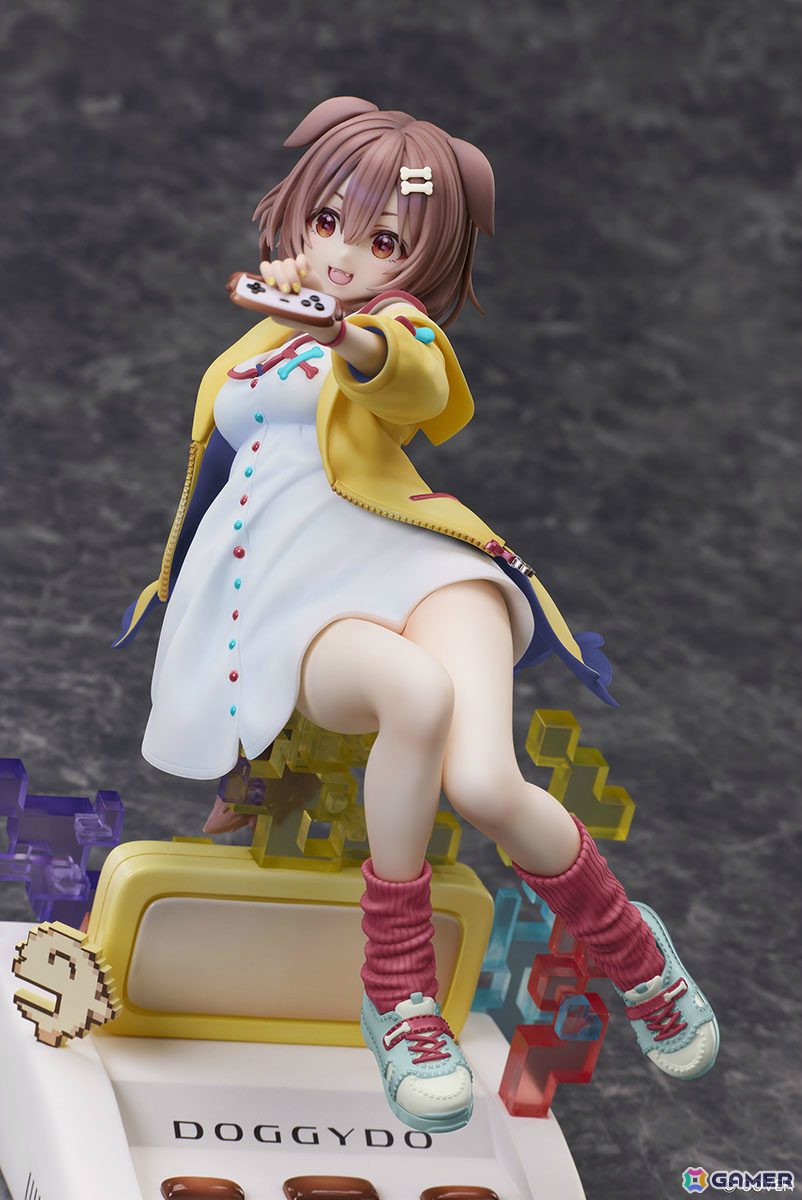 「hololive GAMERS fes. 超超超超ゲーマーズ2」白上フブキさん、大神ミオさん、猫又おかゆさん、戌神ころねさんの等身大フィギュアが展示!の画像
