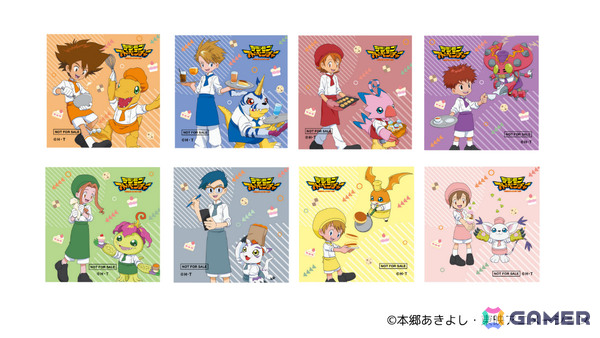アニメ「デジモンアドベンチャー」×and GALLERYのコラボカフェが本日より池袋・道頓堀・名古屋で開催！の画像22