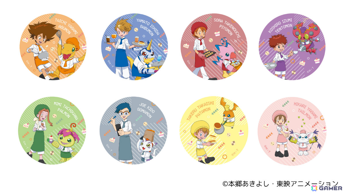 アニメ「デジモンアドベンチャー」×and GALLERYのコラボカフェが本日より池袋・道頓堀・名古屋で開催!の画像