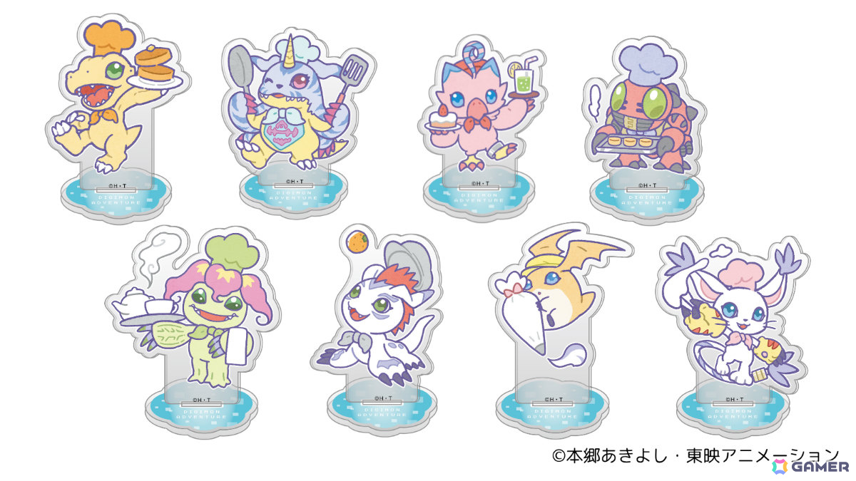 アニメ「デジモンアドベンチャー」×and GALLERYのコラボカフェが本日より池袋・道頓堀・名古屋で開催!の画像