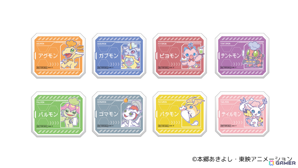 アニメ「デジモンアドベンチャー」×and GALLERYのコラボカフェが本日より池袋・道頓堀・名古屋で開催!の画像