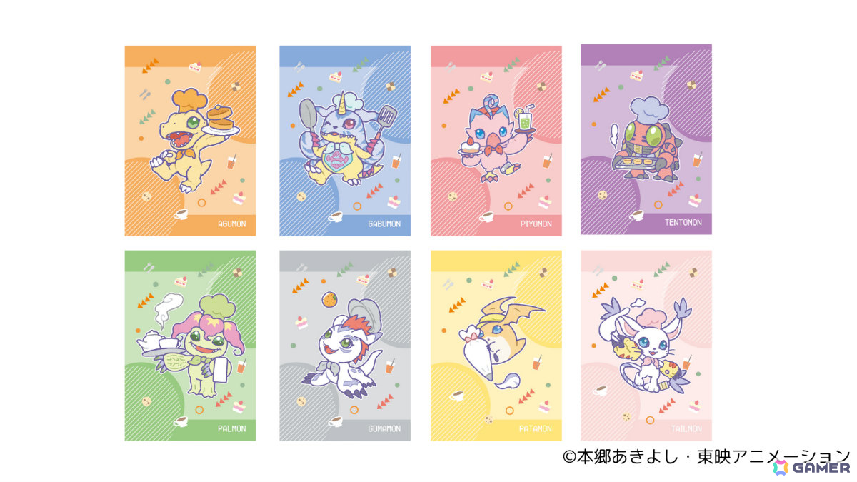 アニメ「デジモンアドベンチャー」×and GALLERYのコラボカフェが本日より池袋・道頓堀・名古屋で開催!の画像