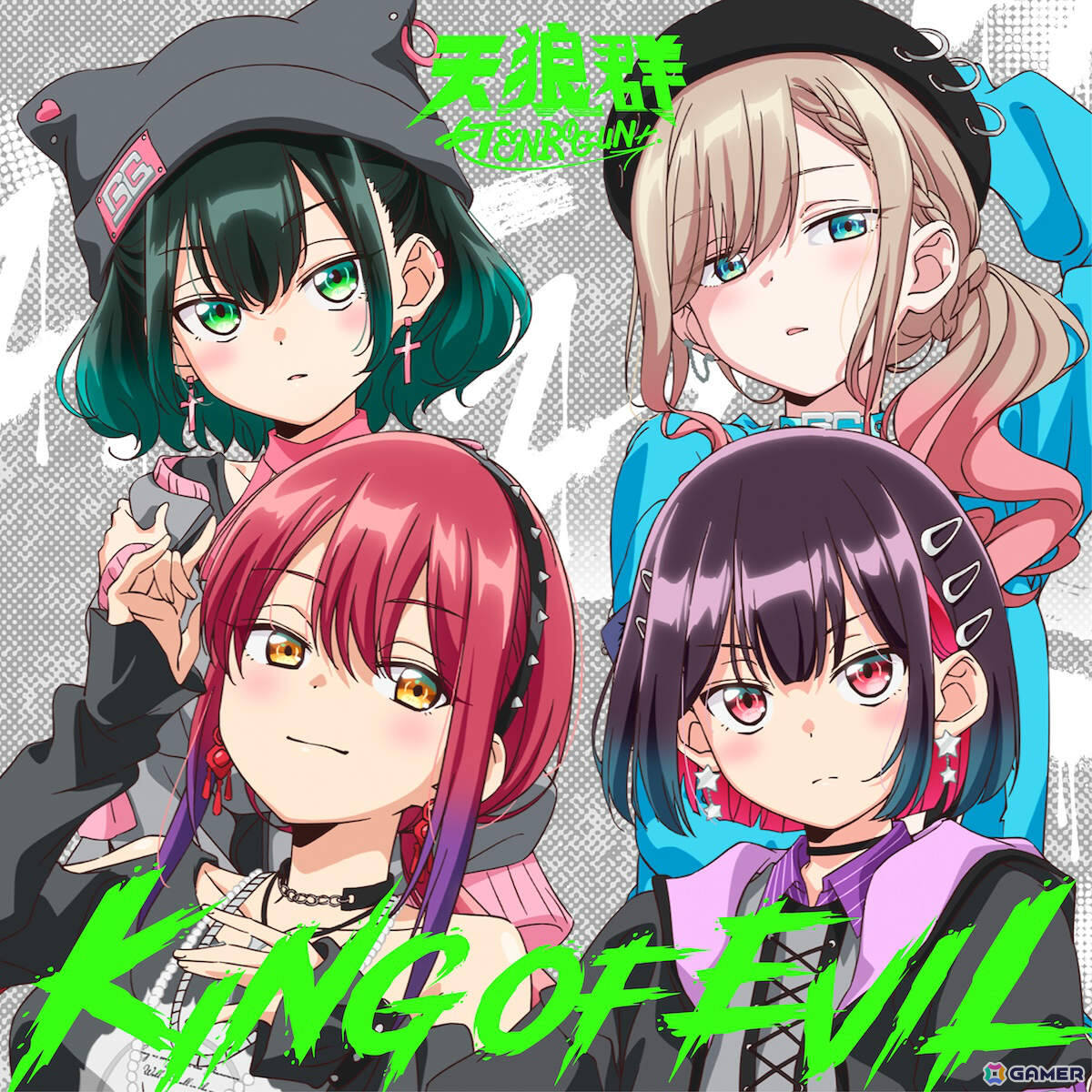 花宮初奈 天狼群 ばっどがーる 缶バッジ 5個 まとめ売り TVアニメ「ばっどがーる」放送直前特番にてBlu-ray＆1stアルバム