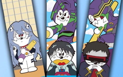 「エヴァンゲリオン」30周年記念フェアが7月26日より全国のアニメイトで開催！コラボうまい棒やぬいパルなどのグッズ＆特典が登場