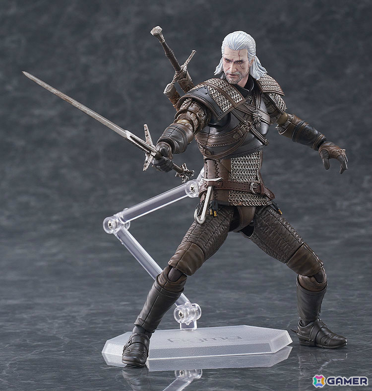 「ウィッチャー3」の主人公・ゲラルトがfigmaになって登場!銀の剣やグウェントなど豊富なパーツも付属の画像