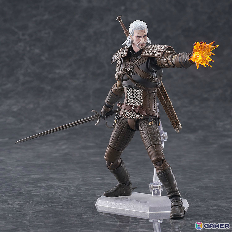 「ウィッチャー3」の主人公・ゲラルトがfigmaになって登場!銀の剣やグウェントなど豊富なパーツも付属の画像