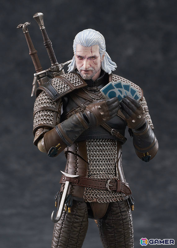 「ウィッチャー3」の主人公・ゲラルトがfigmaになって登場!銀の剣やグウェントなど豊富なパーツも付属の画像