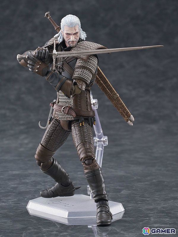 「ウィッチャー3」の主人公・ゲラルトがfigmaになって登場!銀の剣やグウェントなど豊富なパーツも付属の画像