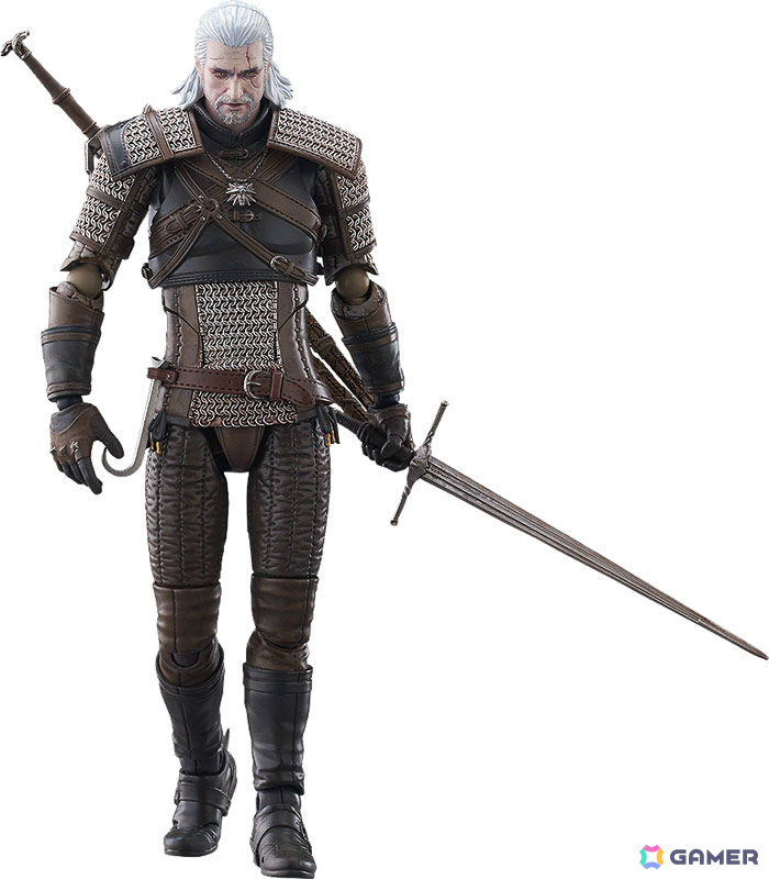 「ウィッチャー3」の主人公・ゲラルトがfigmaになって登場!銀の剣やグウェントなど豊富なパーツも付属の画像