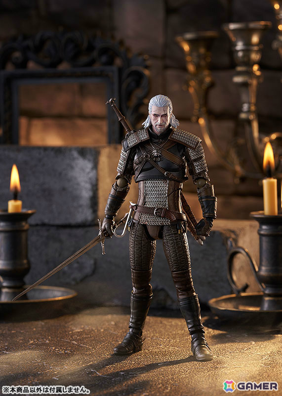 「ウィッチャー3」の主人公・ゲラルトがfigmaになって登場!銀の剣やグウェントなど豊富なパーツも付属の画像