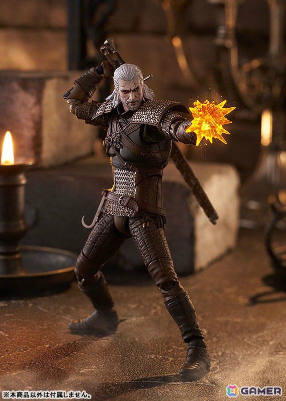 「ウィッチャー3」の主人公・ゲラルトがfigmaになって登場!銀の剣やグウェントなど豊富なパーツも付属の画像