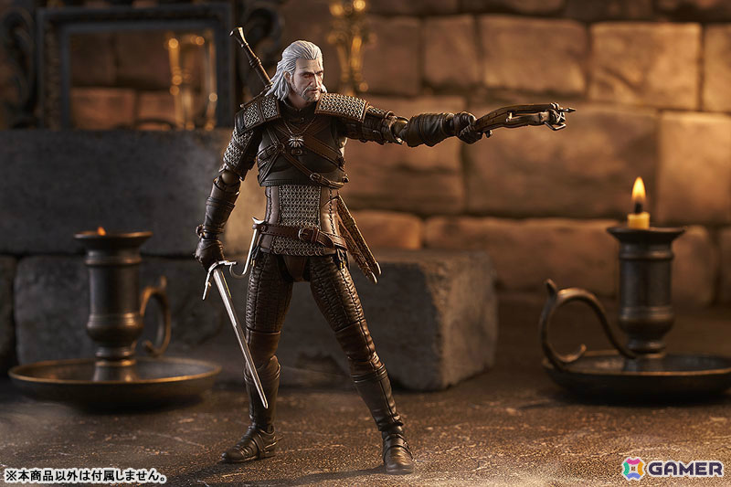 「ウィッチャー3」の主人公・ゲラルトがfigmaになって登場!銀の剣やグウェントなど豊富なパーツも付属の画像