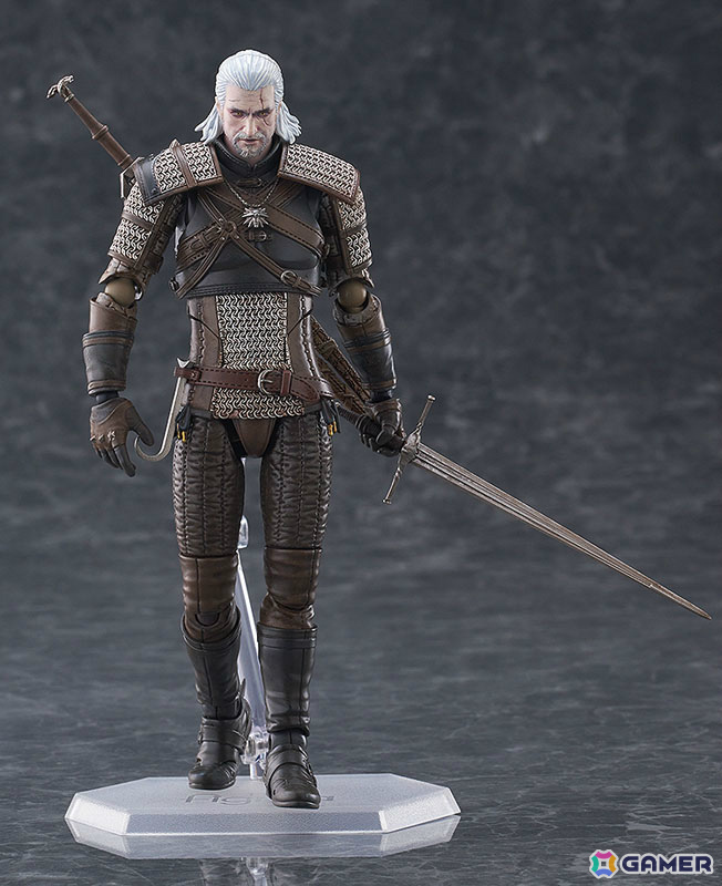 「ウィッチャー3」の主人公・ゲラルトがfigmaになって登場!銀の剣やグウェントなど豊富なパーツも付属の画像