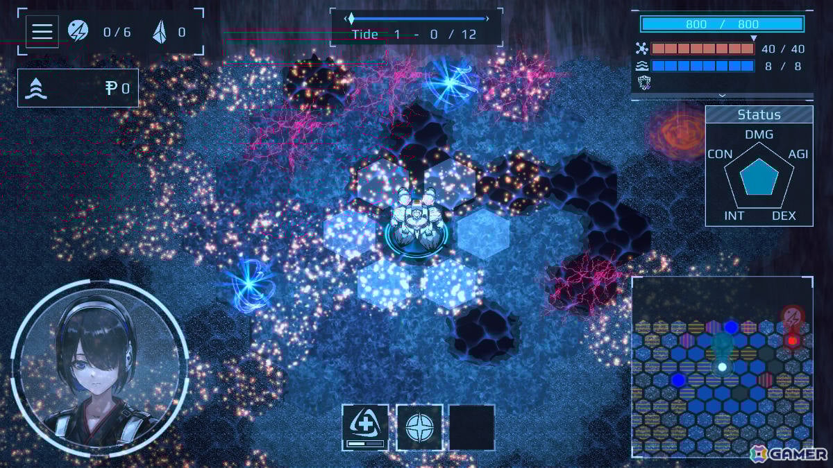 ランダム生成される地形を地図を頼りに探索するナビゲーション型ローグライク「Voyage Router」のSteamページが公開の画像