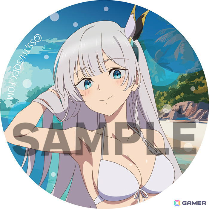 TVアニメ「片田舎のおっさん、剣聖になる」水着に身を包んだアリューシア＆スレナのほぼ等身大タペストリーやラバーデスクマット、アクスタ、BIG缶バッジが登場！の画像7