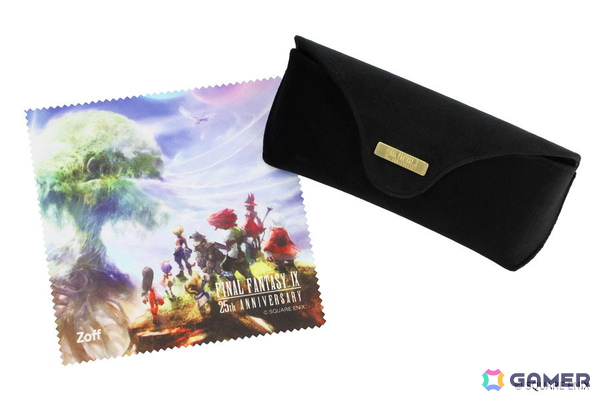 「ファイナルファンタジーIX」とZoffがコラボした25周年記念モデルの受注受付が開始！ジタンやビビの特徴が散りばめられたデザインにの画像13